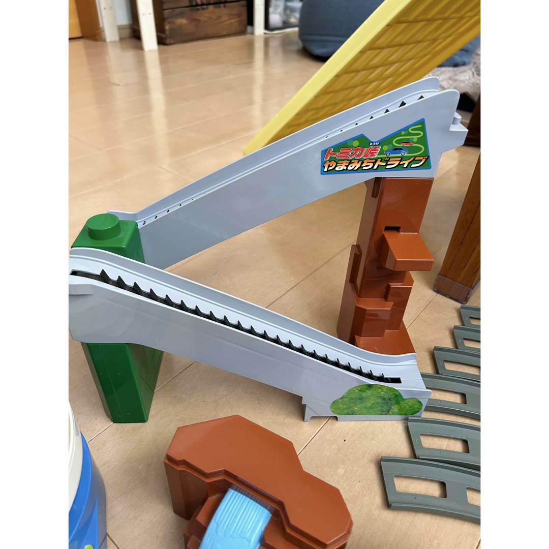 値下げ☆大量！トミカ レールセット＆ブルーポリス車 値下げ☆大量