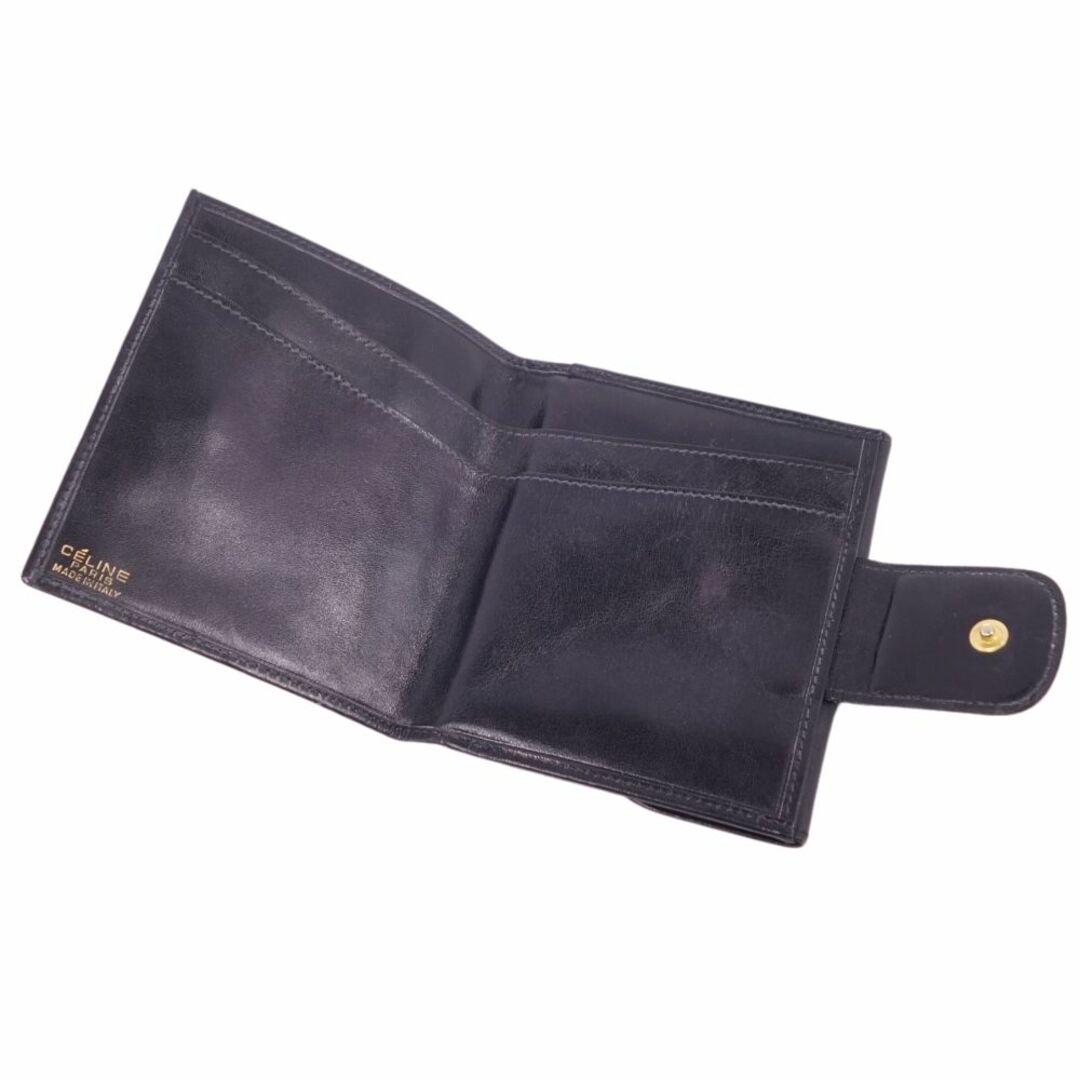CELINE - Vintage セリーヌ CELINE 財布 二つ折り財布 馬車金具