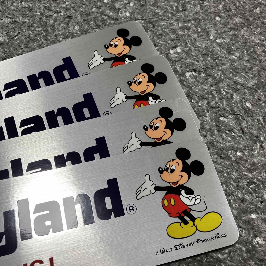 Disney - 東京ディズニーランド ステッカー 開園当時 1983