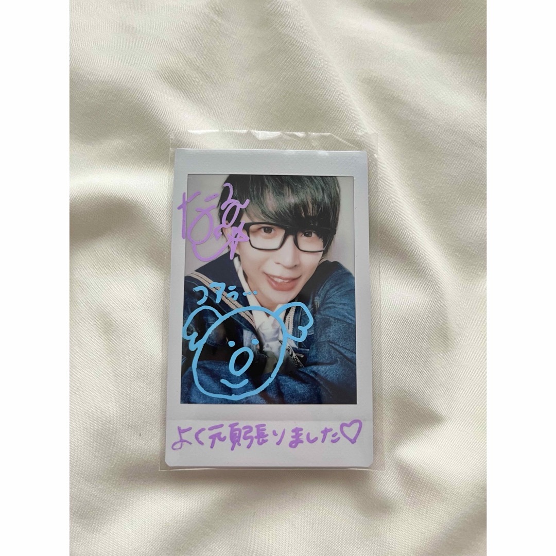 パンダドラゴン なるき ハピカ チェキ 落書き パンダドラゴン パラゴン