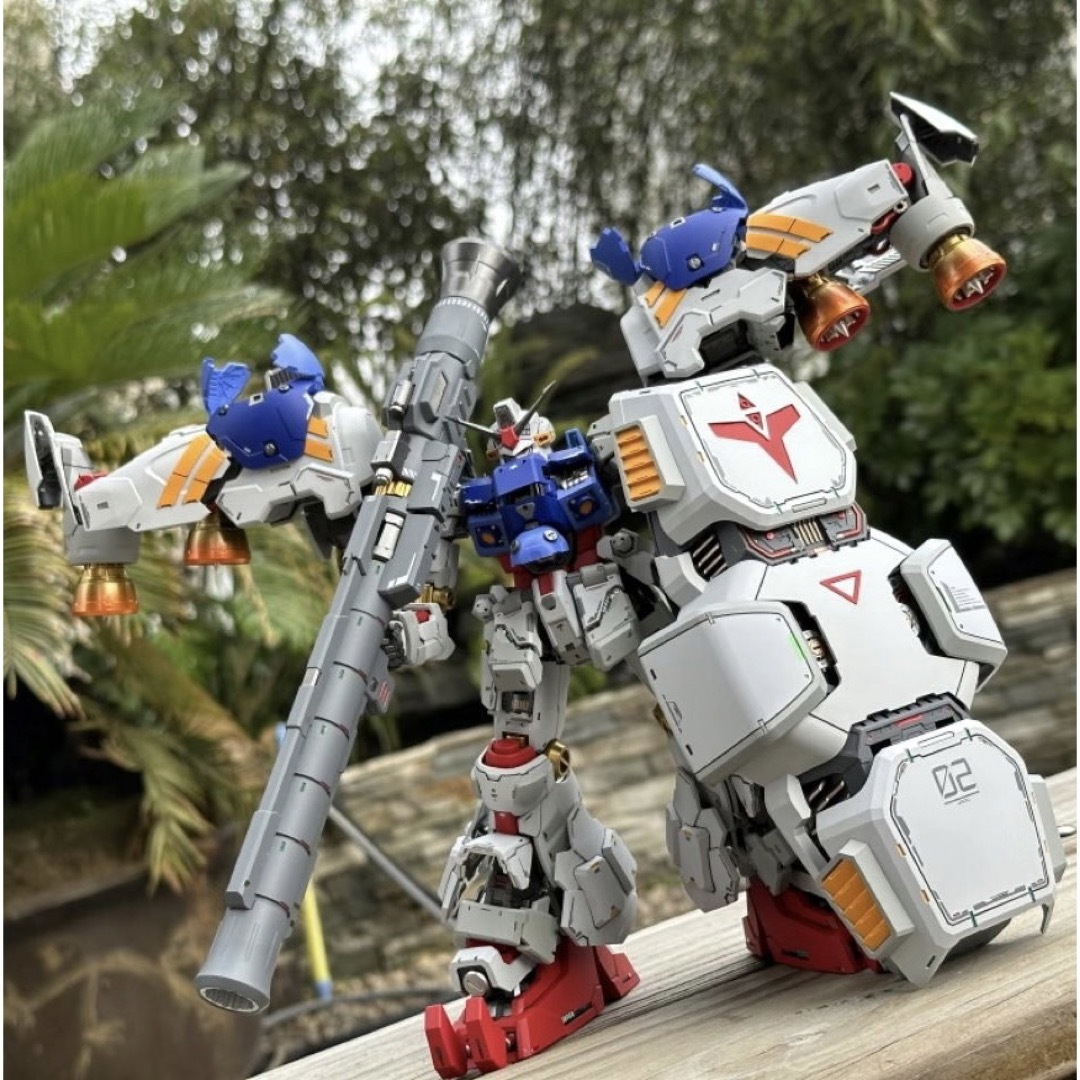ランナー塗装済 ソロモン 1/100 GP-02A ガンダムサイサリス 未組立