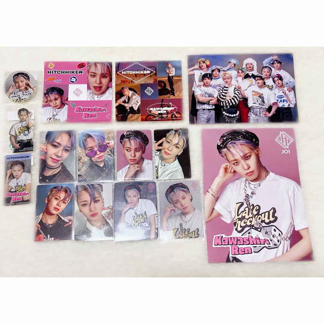 JO1 BEYOND THE DARK 直筆サイン入りチェキ 川尻蓮 JO1 BEYOND THE