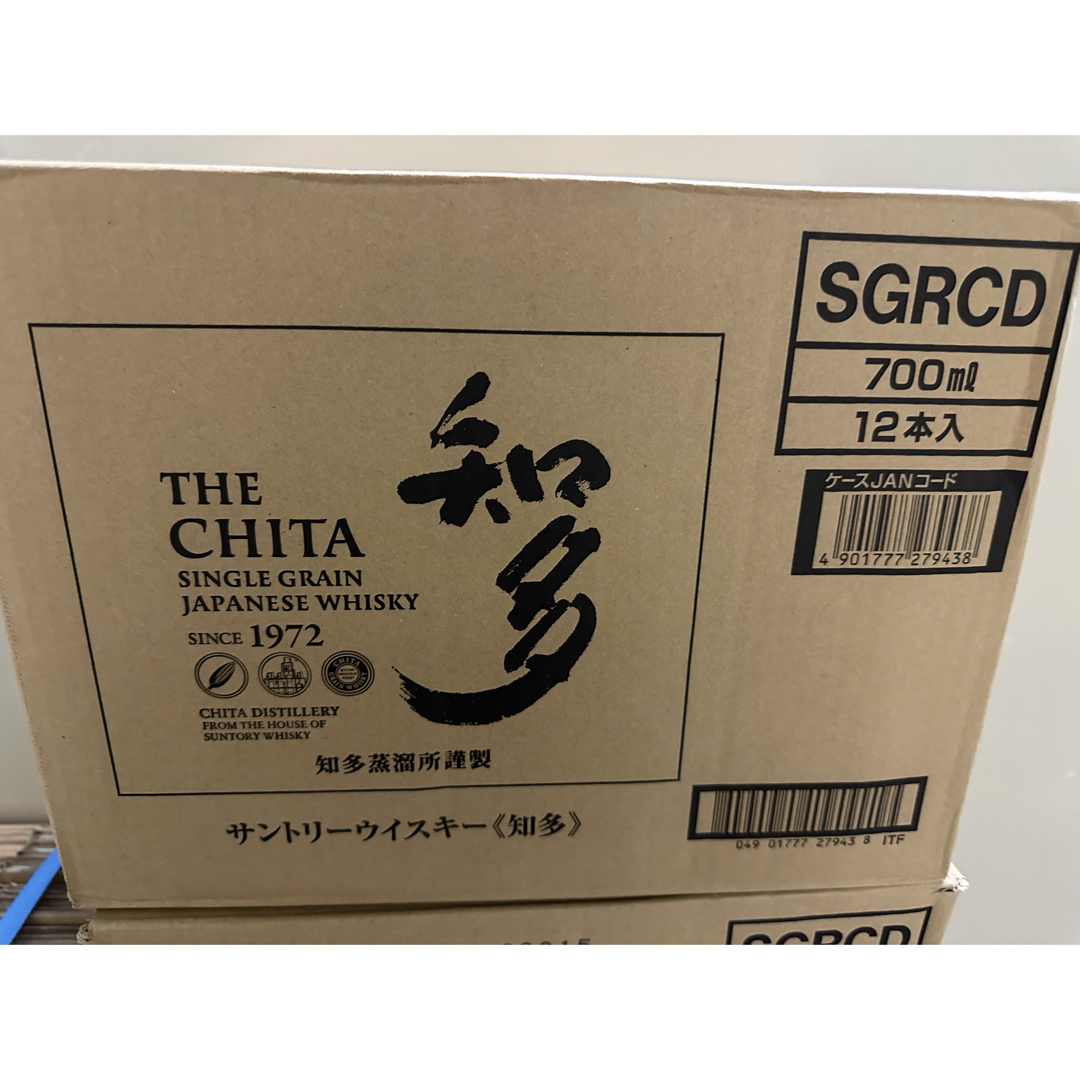 12本セット SUNTORY サントリー 知多 350ml 43% 古酒 未開栓 X88916