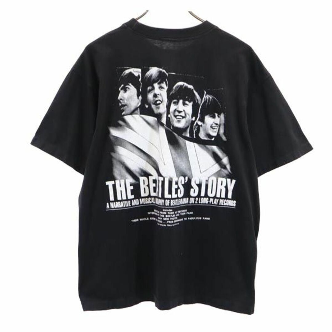Beatles 90s 全面プリント ビンテージTシャツ 総柄 総柄デッドストック