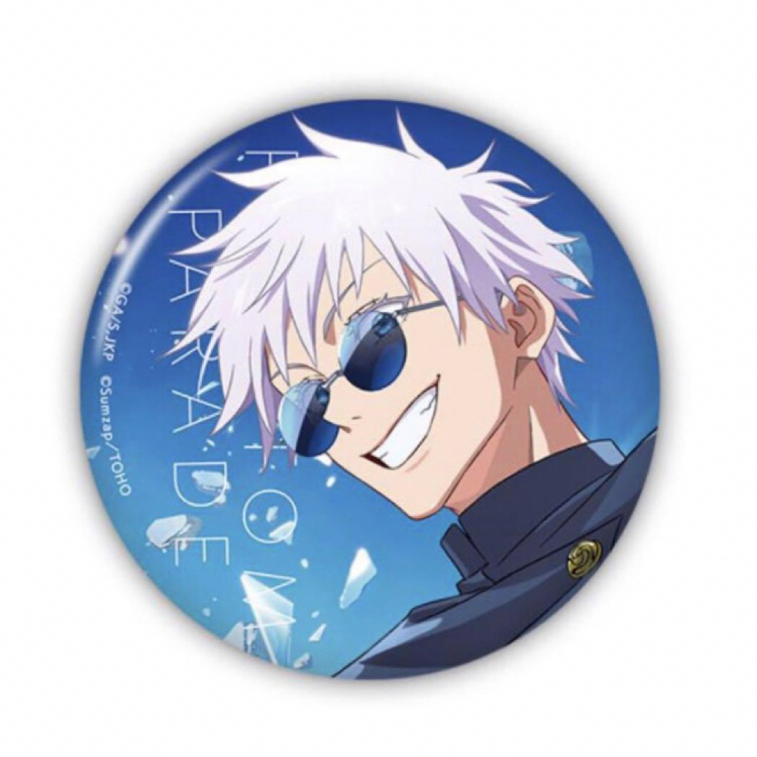 呪術廻戦 ファントムパレード 五条悟 メタル缶バッジ20点+アクリル