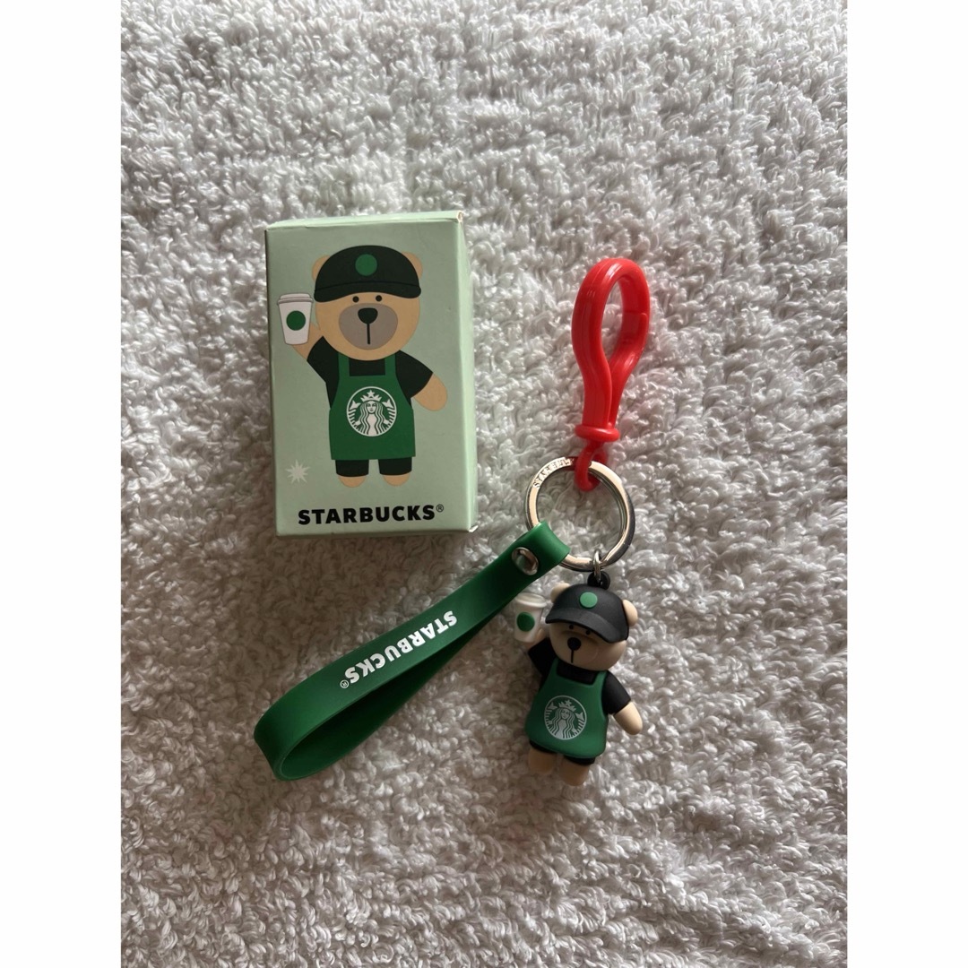 スターバックス スタバ 海外 インド限定 ベアリスタ キーホルダーの