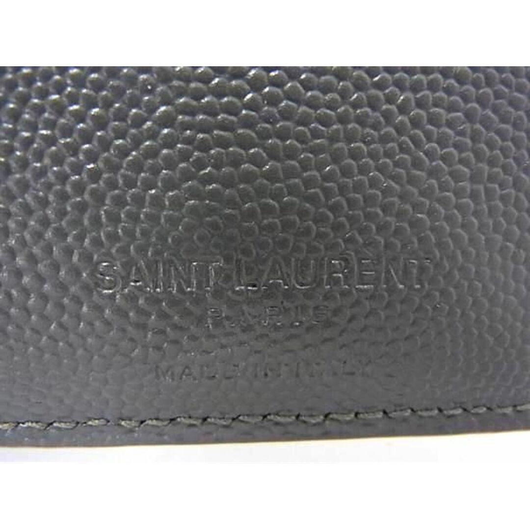 SAINT LAURENT - □新品同様□ SAINT LAURENT サンローラン レザー 二