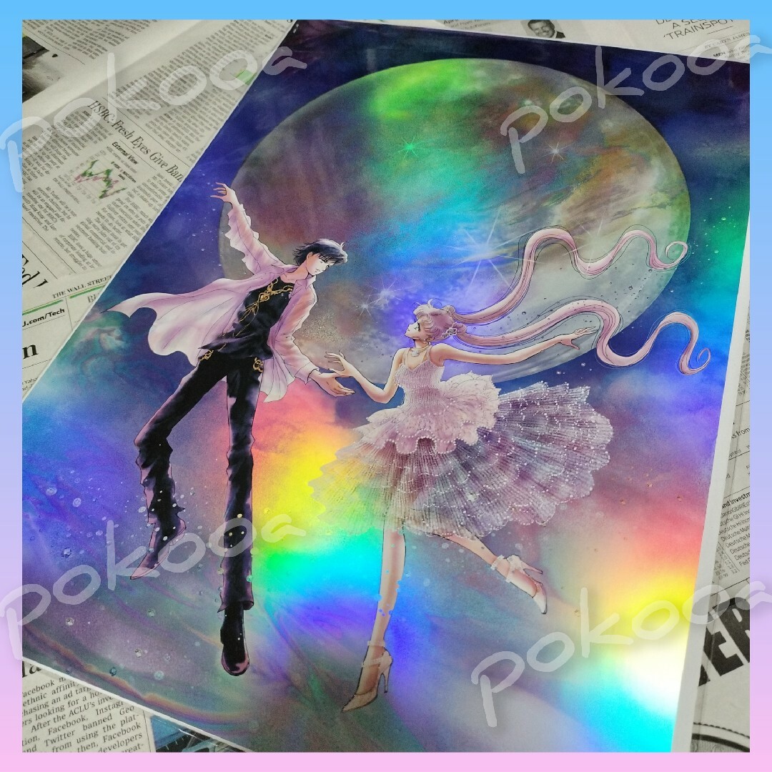 セーラームーンミュージアムポスター限定オーロラセレニティブラックレディ