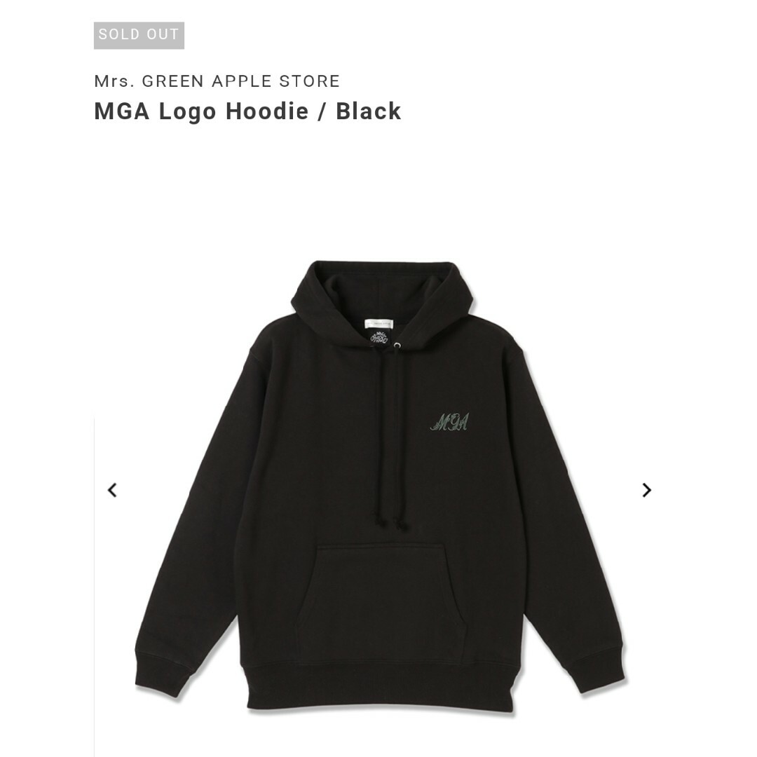 Mrs.GREEN APPLE パーカー XXL Mrs.GREEN APPLE パーカー XXL ミセス