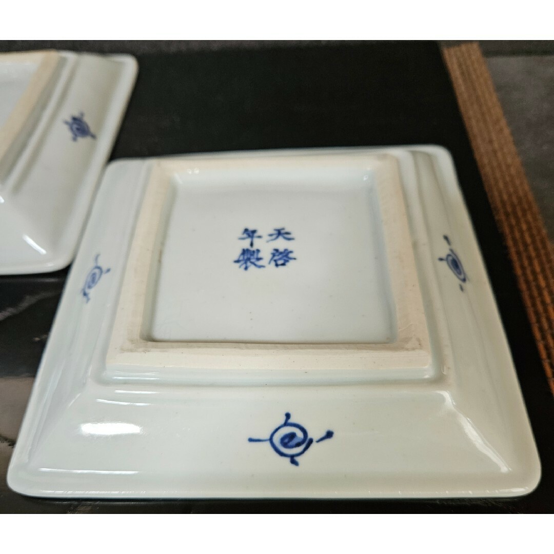 古余呂技窯】名工【川瀬竹春】造 中国明代 天啓染付写