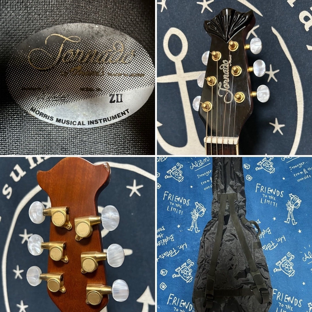 期間特価❣️80s国産ビンテージMo Riss トルネードZⅡ エレアコ 鳴り