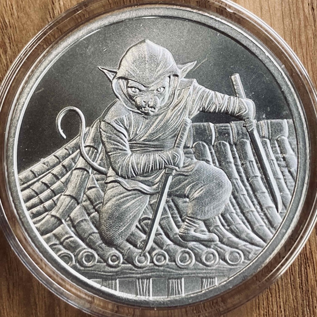 レア！）トランプ大統領 1オンス 大型カラー銀貨 ホワイトハウス