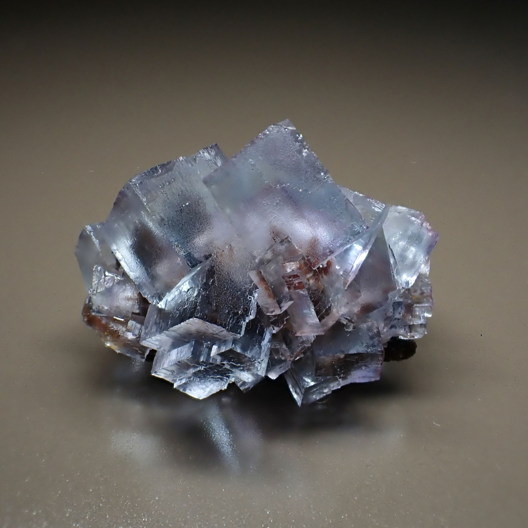 フローライトイリノイ産ブルー蛍石鉱物【B-4】