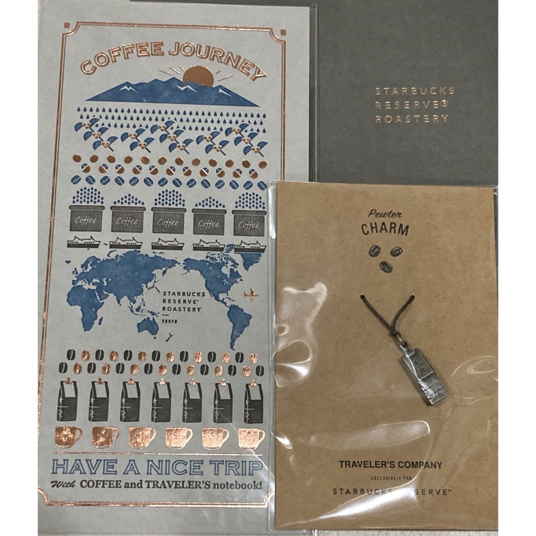 スターバックスリザーブ ロースタリー東京☆トラベラーズノート ブルー