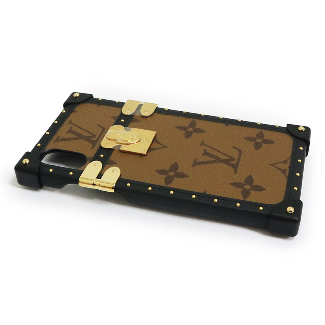 iPhone X XS ケースルイヴィトンモノグラムブラウンブラック