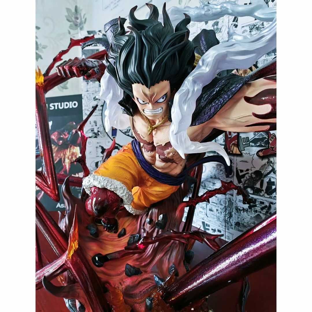 ワンピース ニカ ルフィ ギア4 スネイクマン フィギュア ガレージ