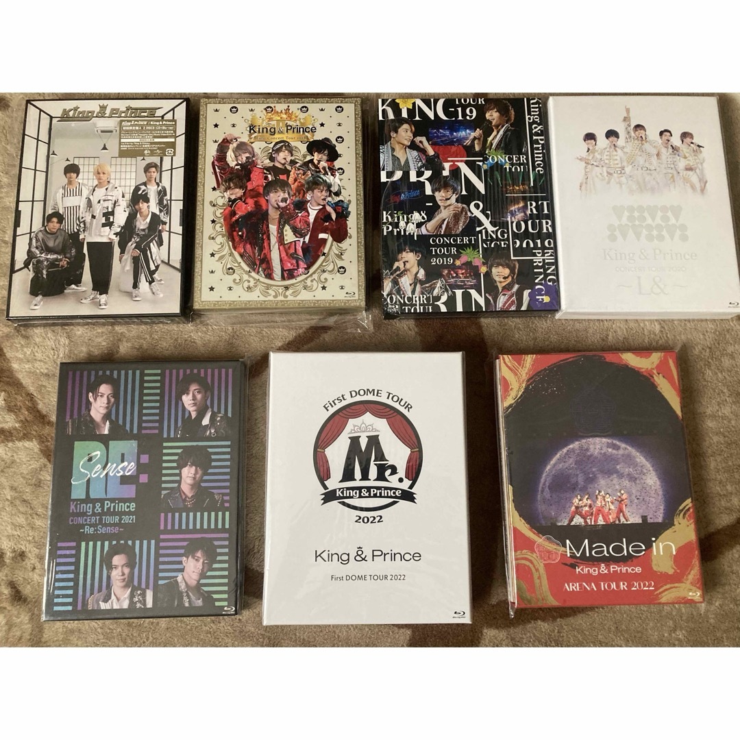 King & Prince CD/Blu-rayセット 平野紫耀 honey/1stアルバム King