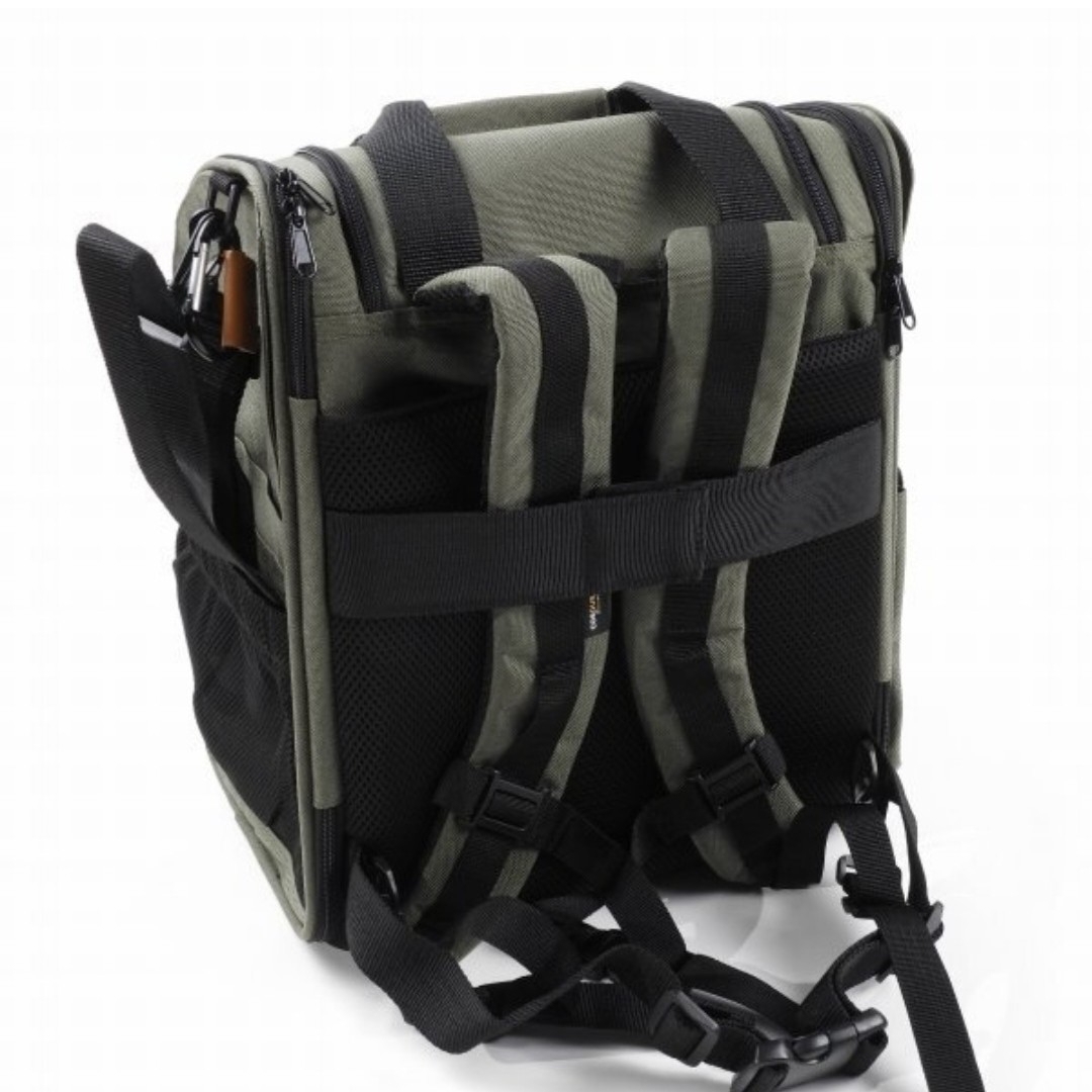 アドラブルペッツ 犬用キャリーリュック CORDURA 黒 自転車OK アド