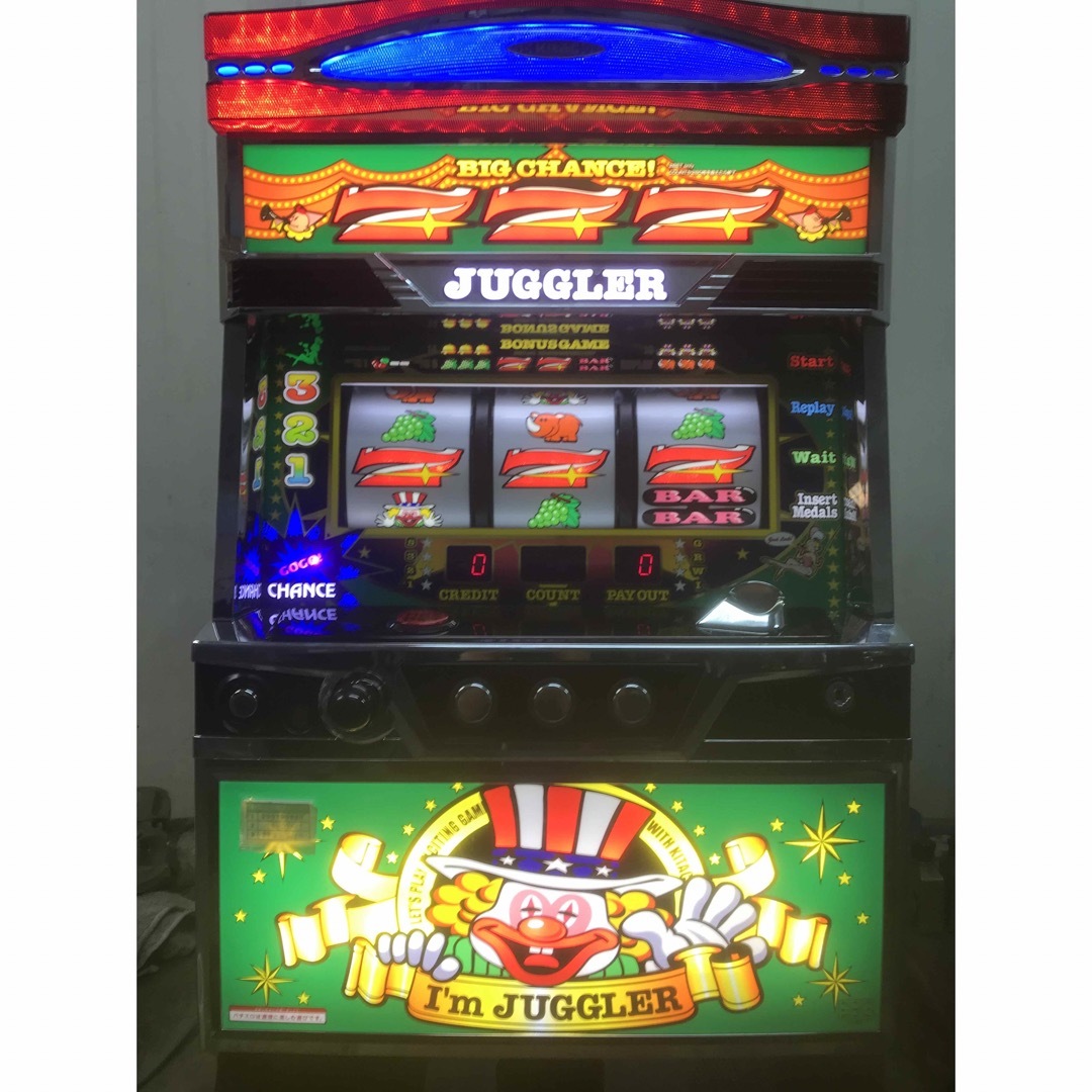 スロット実機 アイムジャグラーEX レトロ 名機◎初代 アイムジャグラー