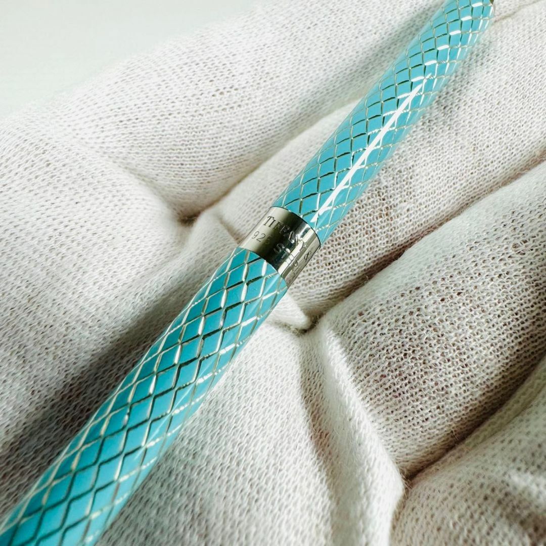 ティファニー ダイヤモンド テクスチャー パース ペン TIFFANY＆Co