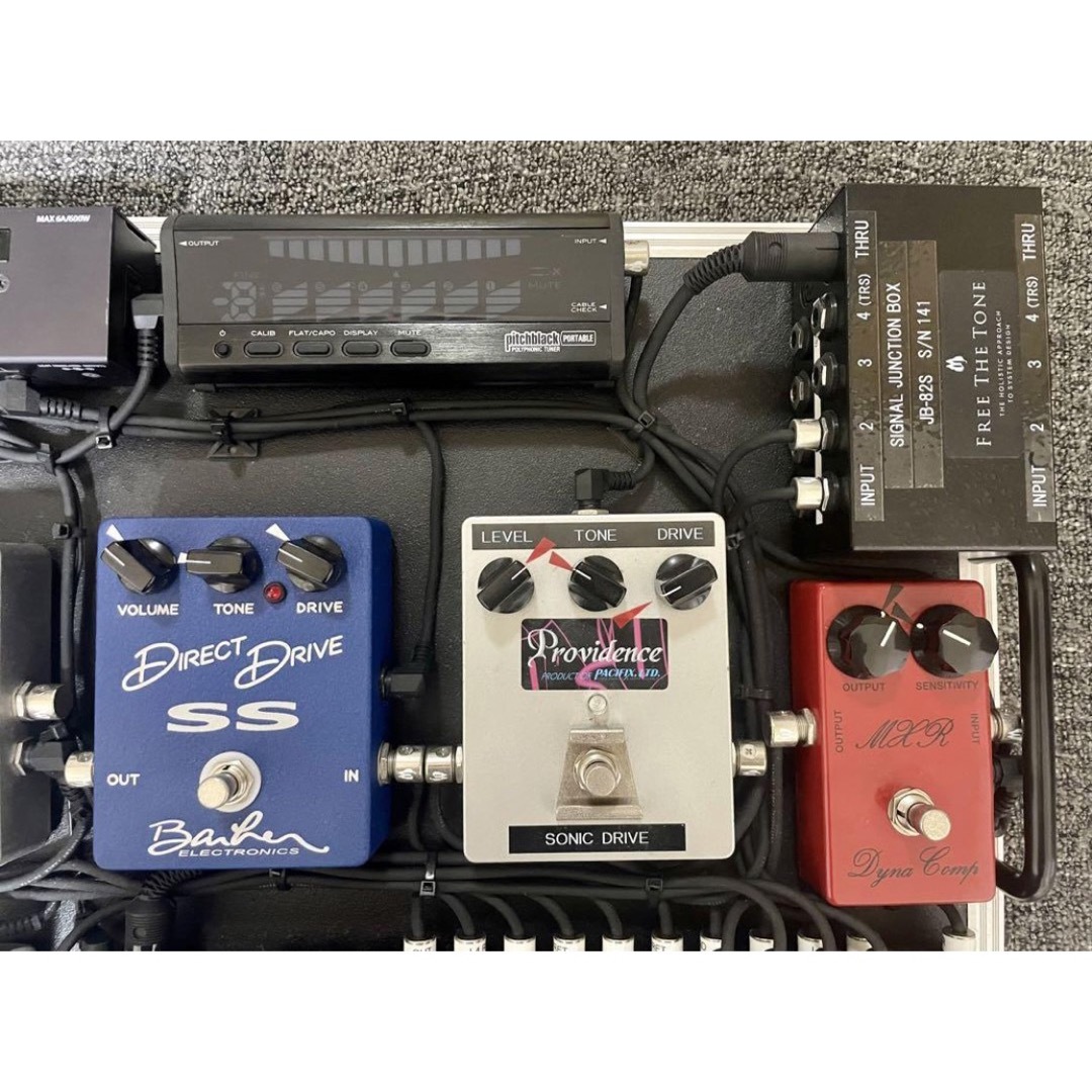 hideさん機材】ラックエフェクターセット エフェクターボード大公開