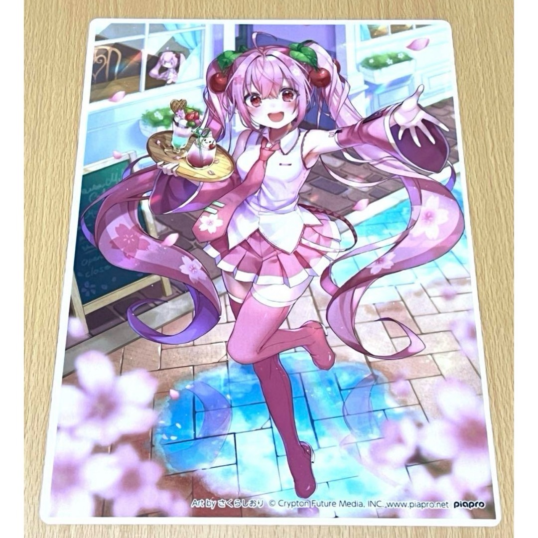 初音ミク クリアファイル さくらしおり 初音ミク クリアファイル