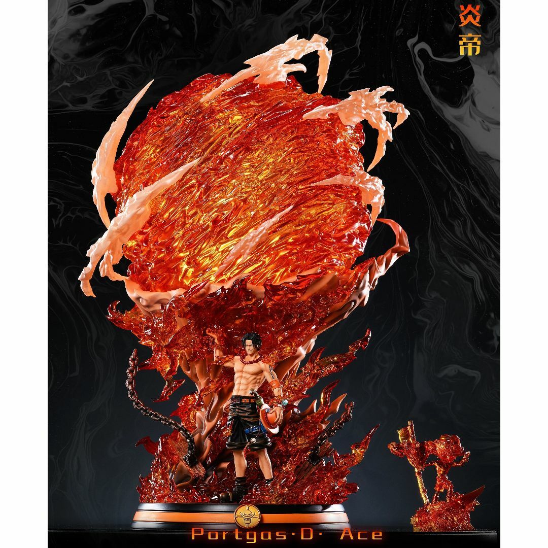 ワンピース 大炎戒炎帝 ポートガス・D・火拳のエース ガレージキット