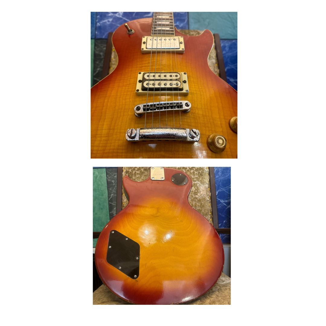 ビンテージ】 Greco EG480r 75年製レスポール 超良フレイムトップ