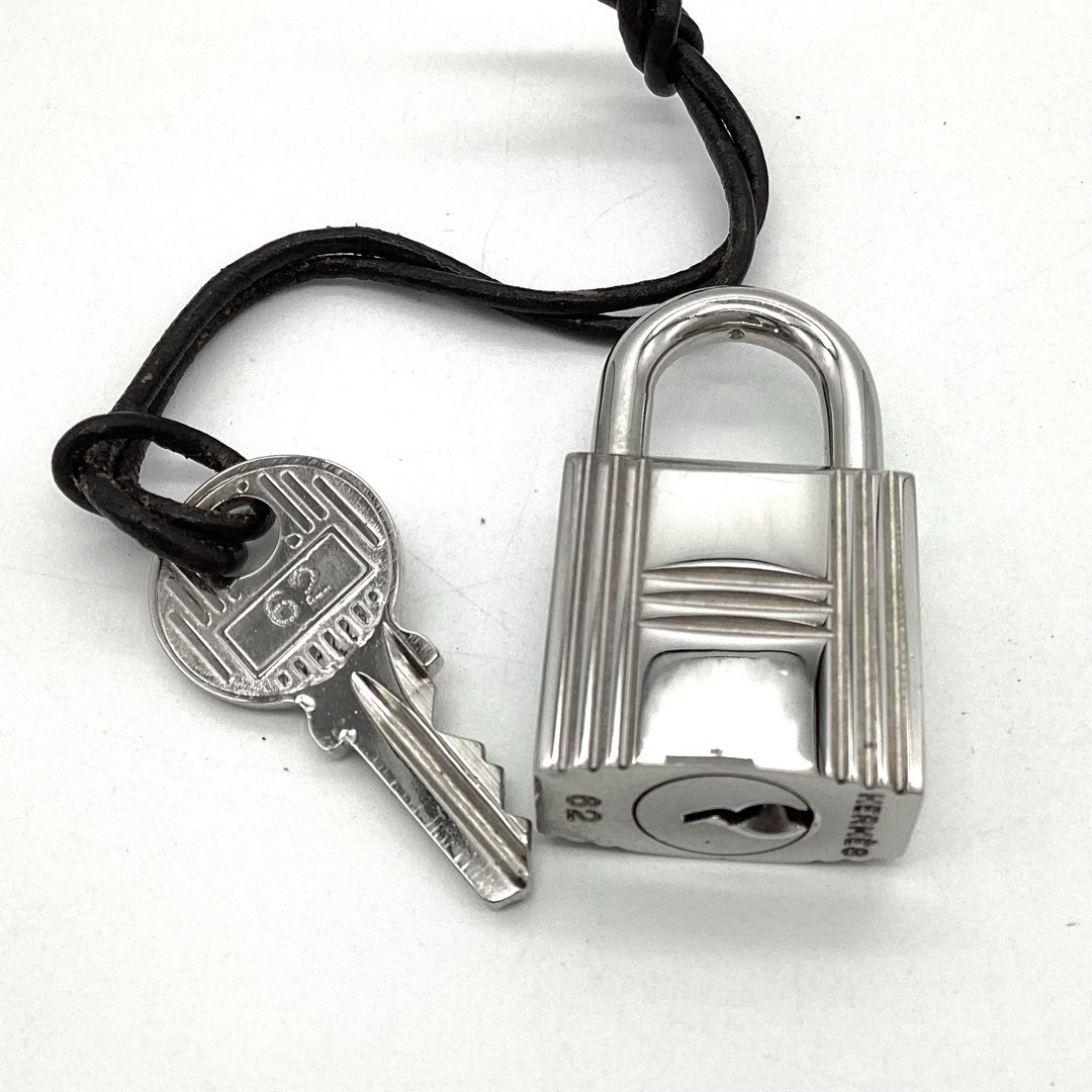⛄極美品⛄エルメス カデナ パドロック南京錠 鍵 no.68 シルバー#650