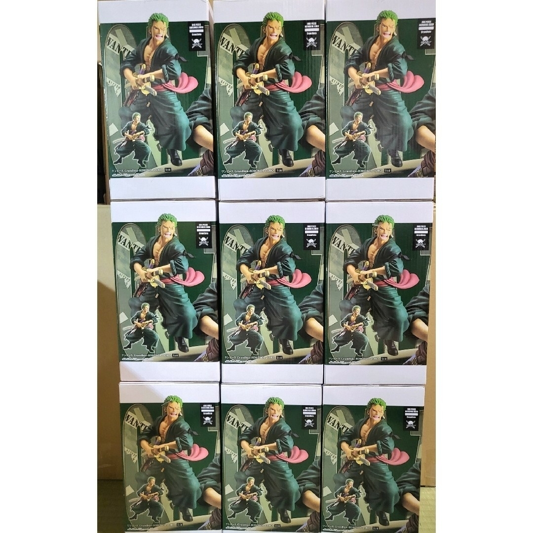 ワンピース Grandista ロロノア・ゾロ フィギュア まとめ売り 10箱