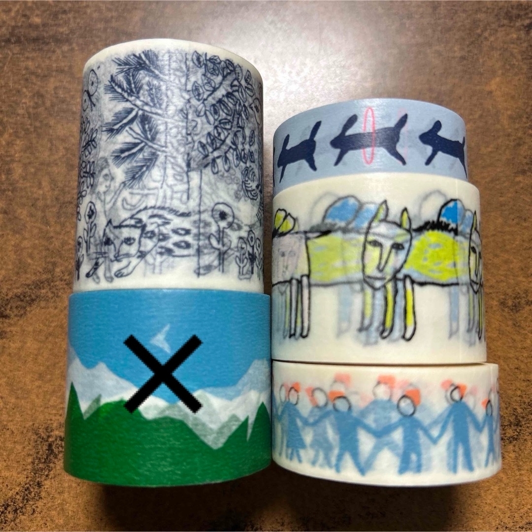 海外マスキングテープ 巻き売り No.220