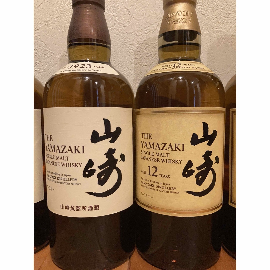 山崎12年×1 響×1 新品未開封700ml 山崎12年 白州