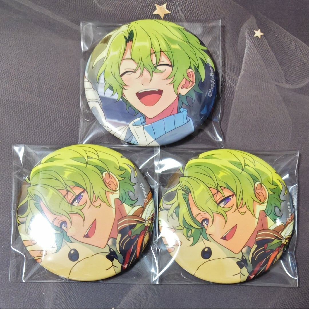 あんさんぶるスターズ あんスタ 缶バッジ 巴日和 あんさんぶるスターズ