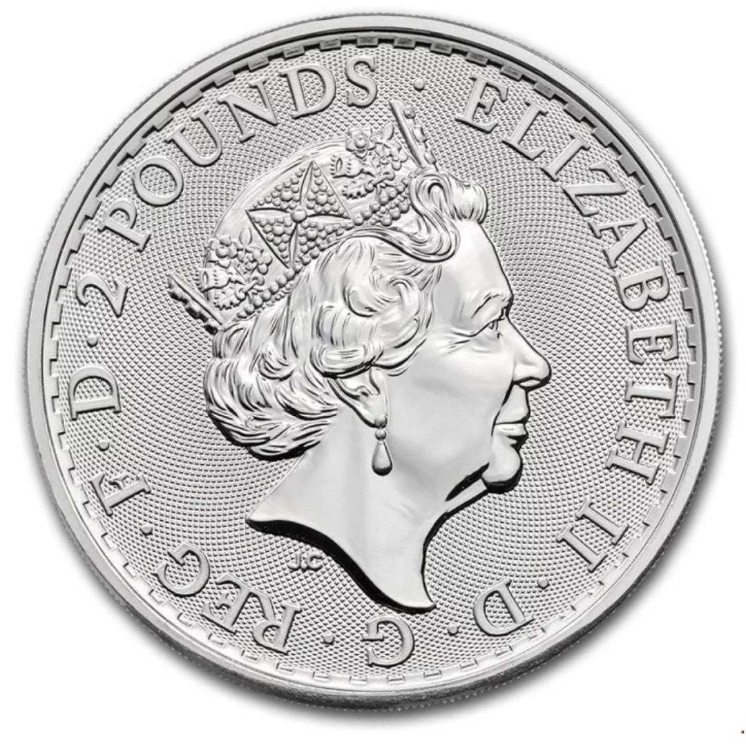 2021年 ブリタニア 銀貨 1oz 二枚（PF69 MS69） 2021年 ブリタニア