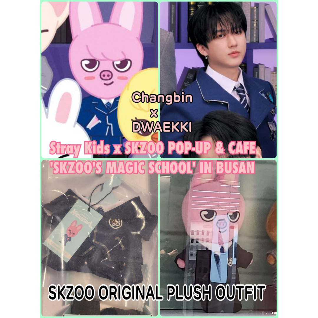 Stray Kids skzoo チャンビン ぬいぐるみ コスチューム Stray Kids