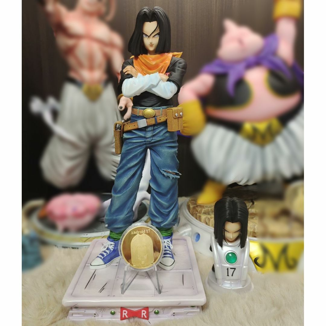 ドラゴンボール 人造人間17号 ガレージキット ガレキ スタチュー②