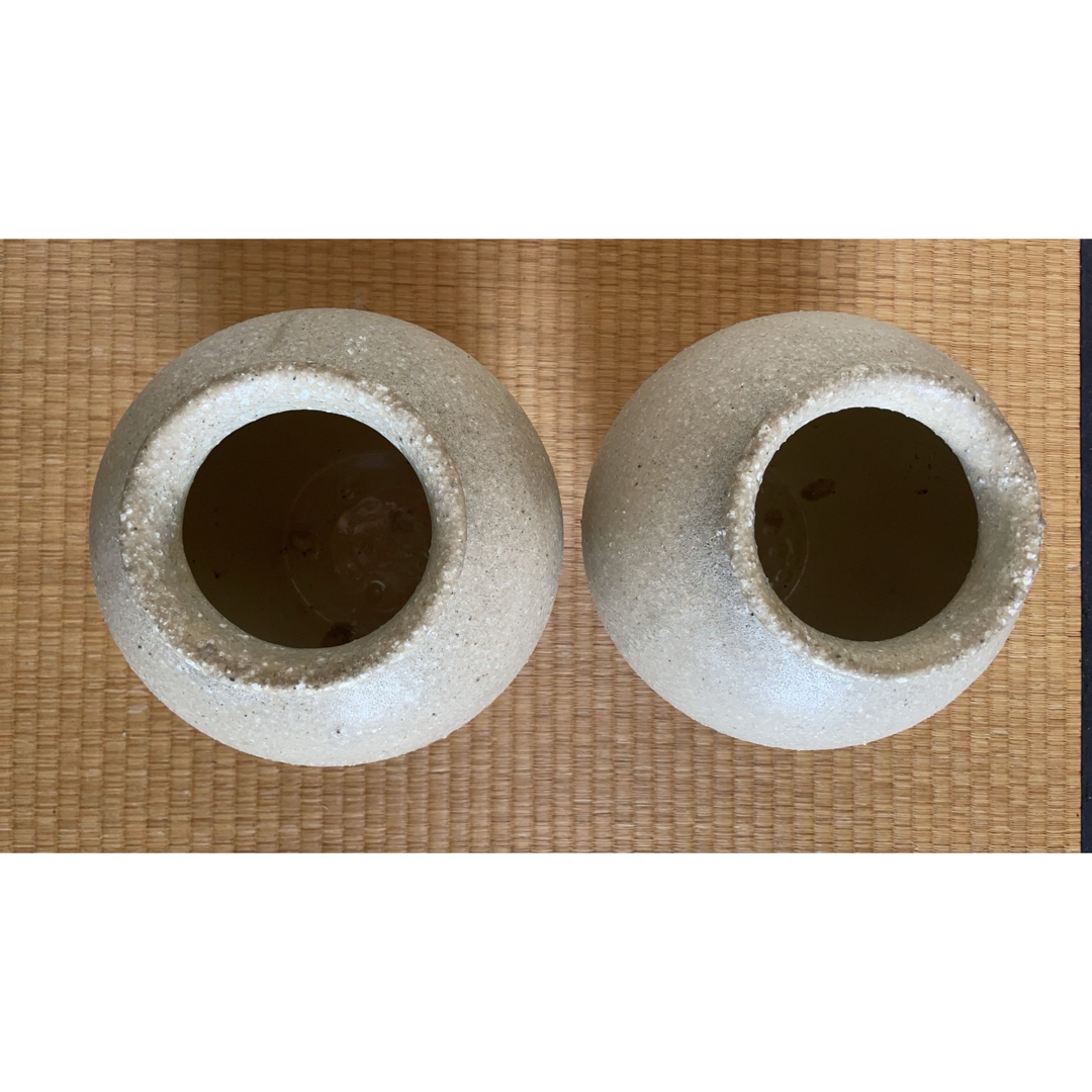 白有蓋壺骨董壺ヴィンテージキャニスター古民家茶壺レトロ明治大正