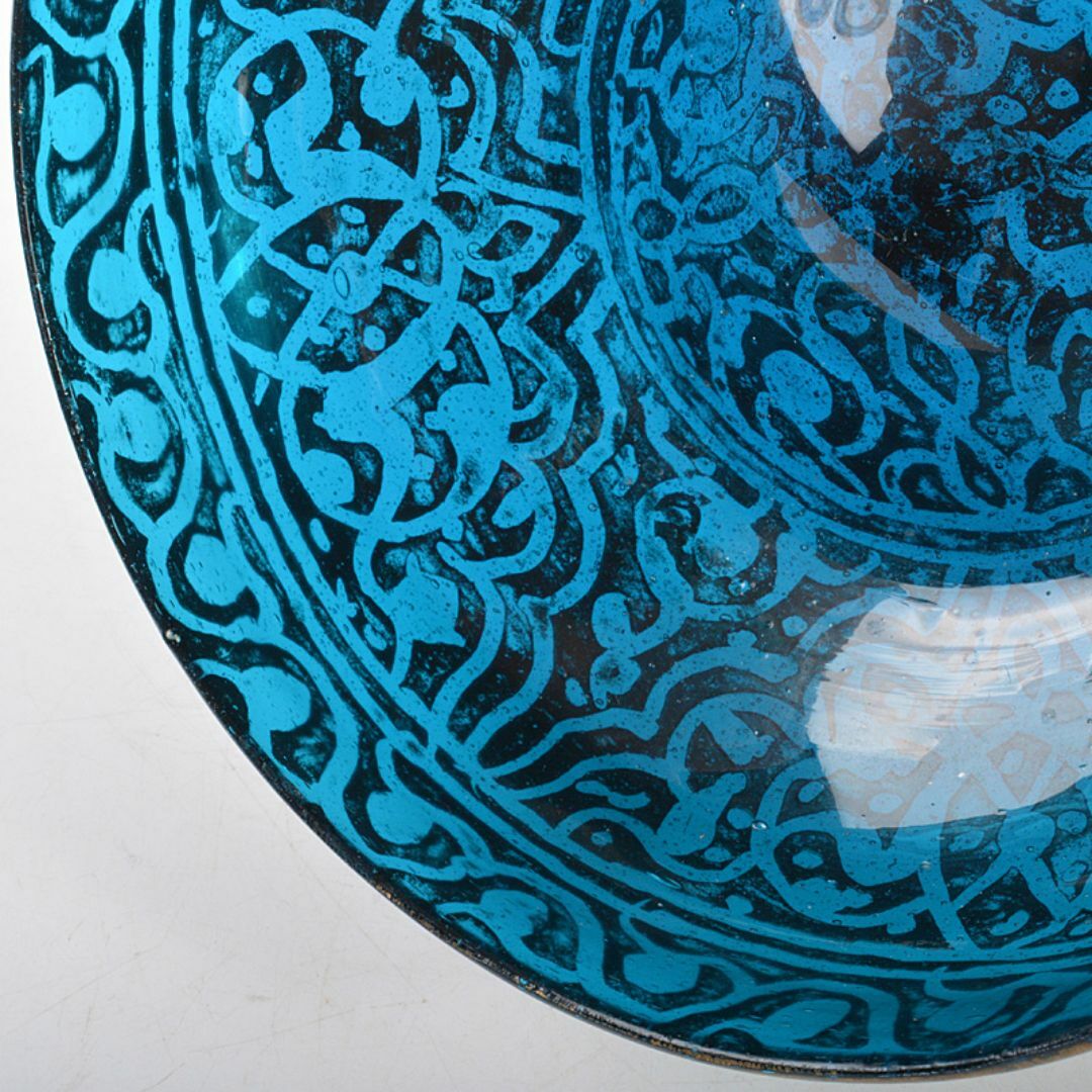 アンティーク ガラス工芸 金彩 フィンガーボウル V R7253