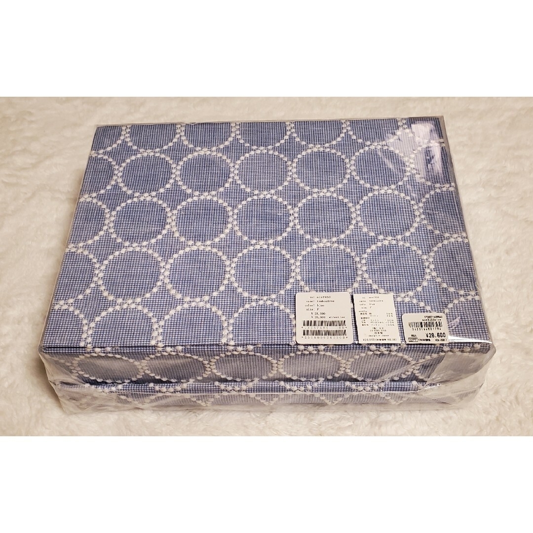 新品】 ミナペルホネン ファブリックボックス タンバリン ブルー