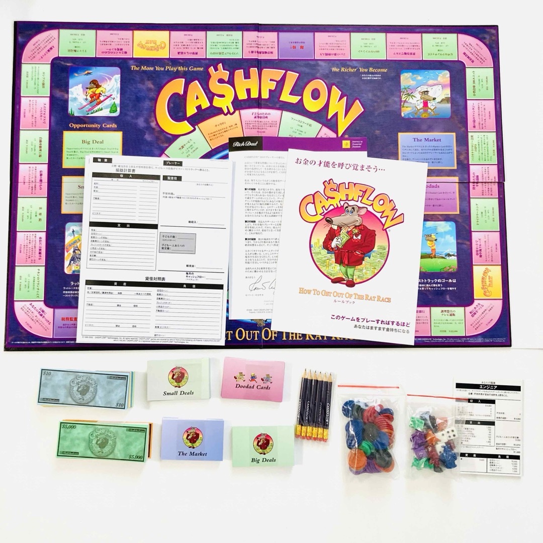 キャッシュフローゲーム(Cashflow) 202 日本語版 ロバートキヨサキ