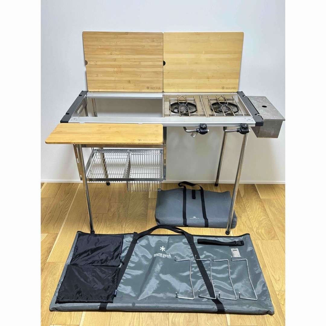 スノーピークIGTテーブルショートとロング 400脚8本 マルチパーパス