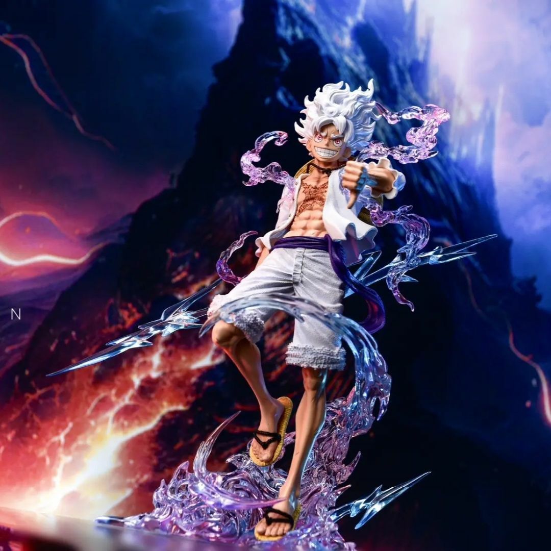 ワンピース ルフィ ギア5 ニカ ガレージキット フィギュア 塗装済み