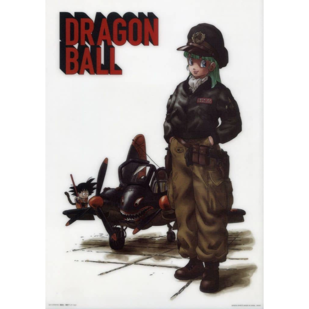 ドラゴンボール ブルマと悟空 アートポスター(プラ製) 鳥山明