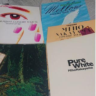 中山美穂 コンサート ツアー パンフレット 2冊セット セットリスト
