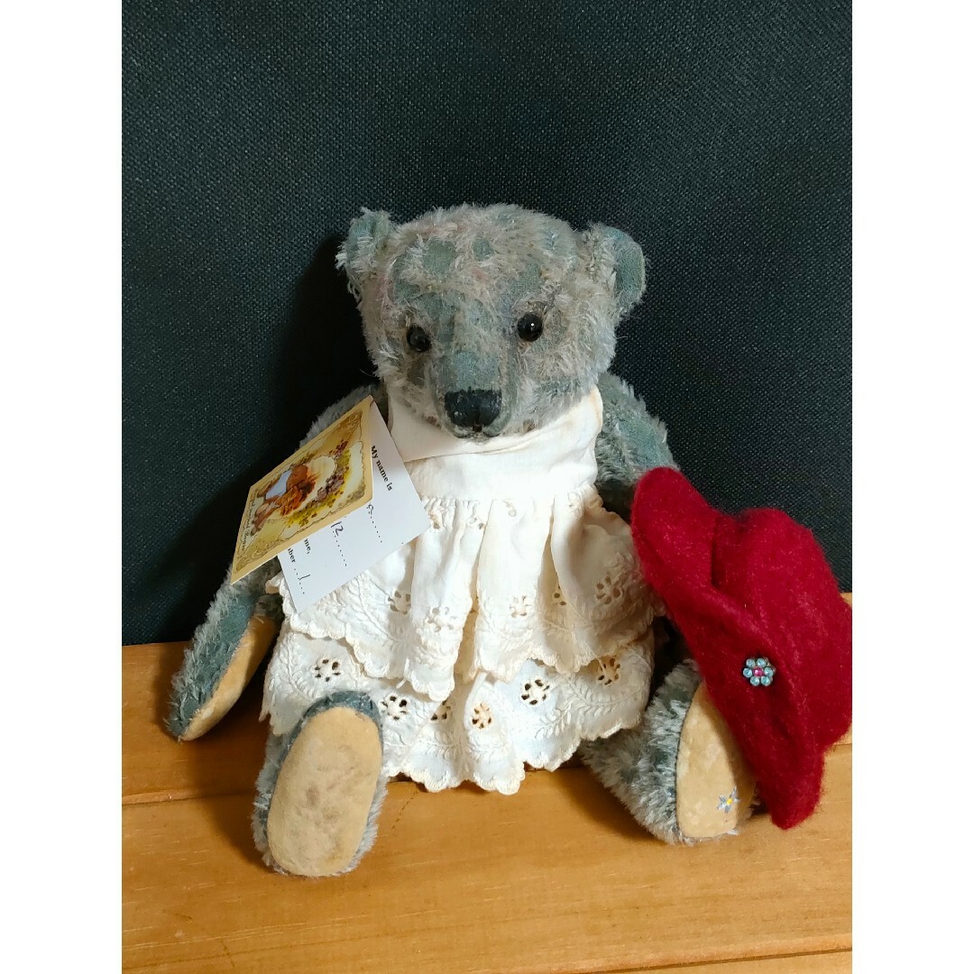 フォーゲットミーノット テディベア 海外作家 メアリーさん フォー