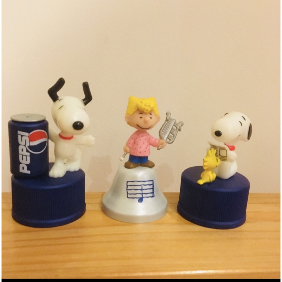 スヌーピー ボトルキャップ レア 9体セット アメリカ限定4体