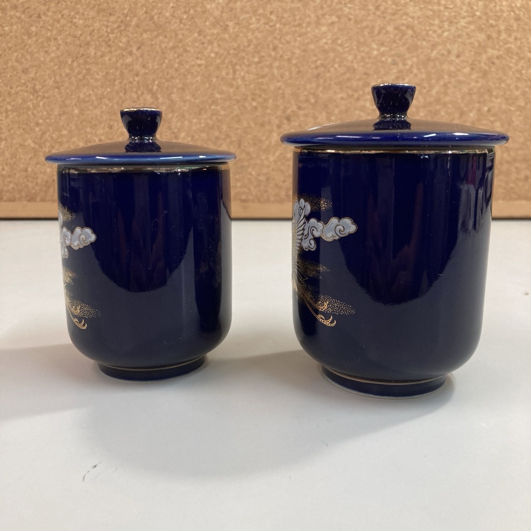 九谷茶碗 保存箱有 M1313 九谷茶碗 保存箱有 M1313 九谷茶碗 保存箱