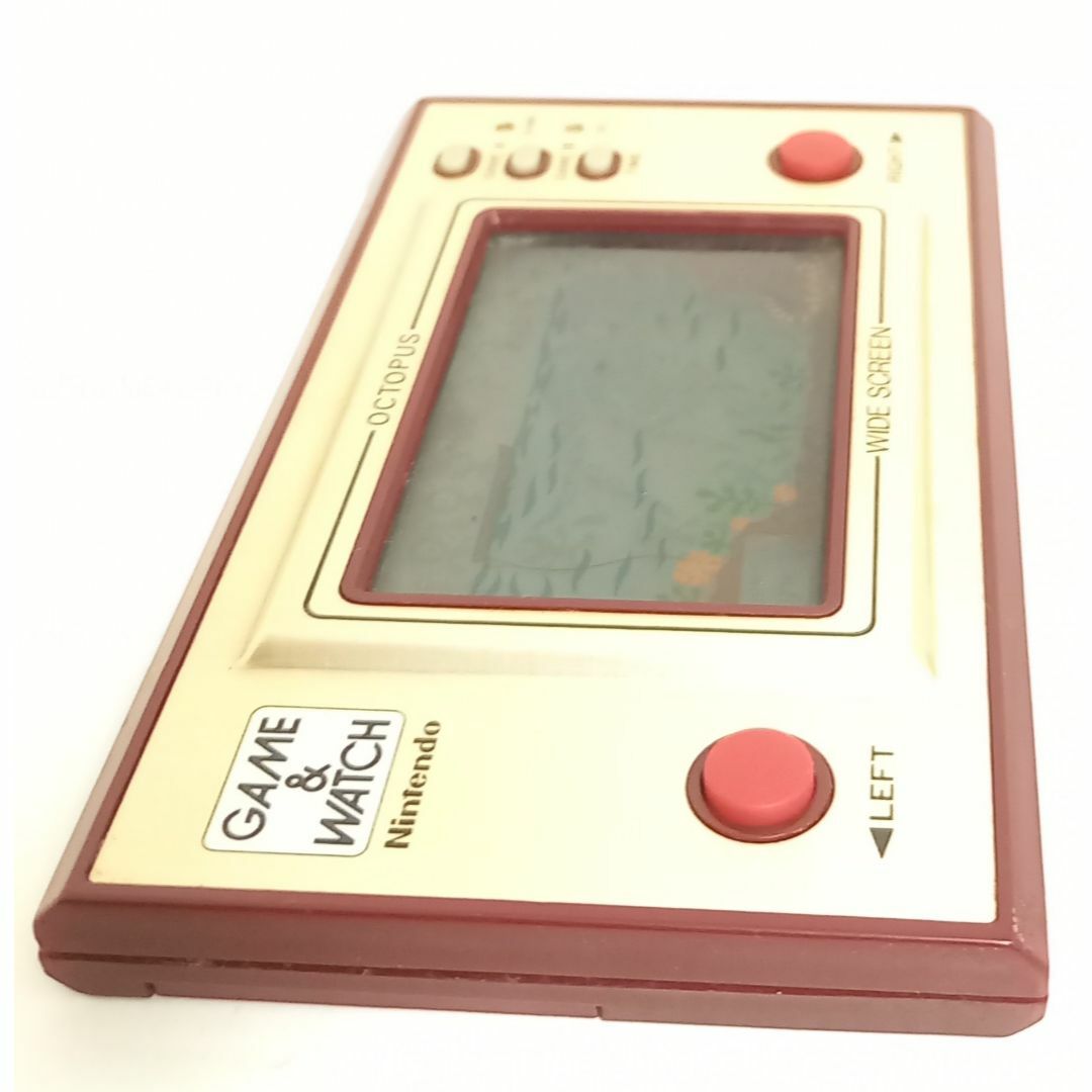 ゲームウォッチ オクトパス ※箱・説明書付き 任天堂 GAME&WATCH