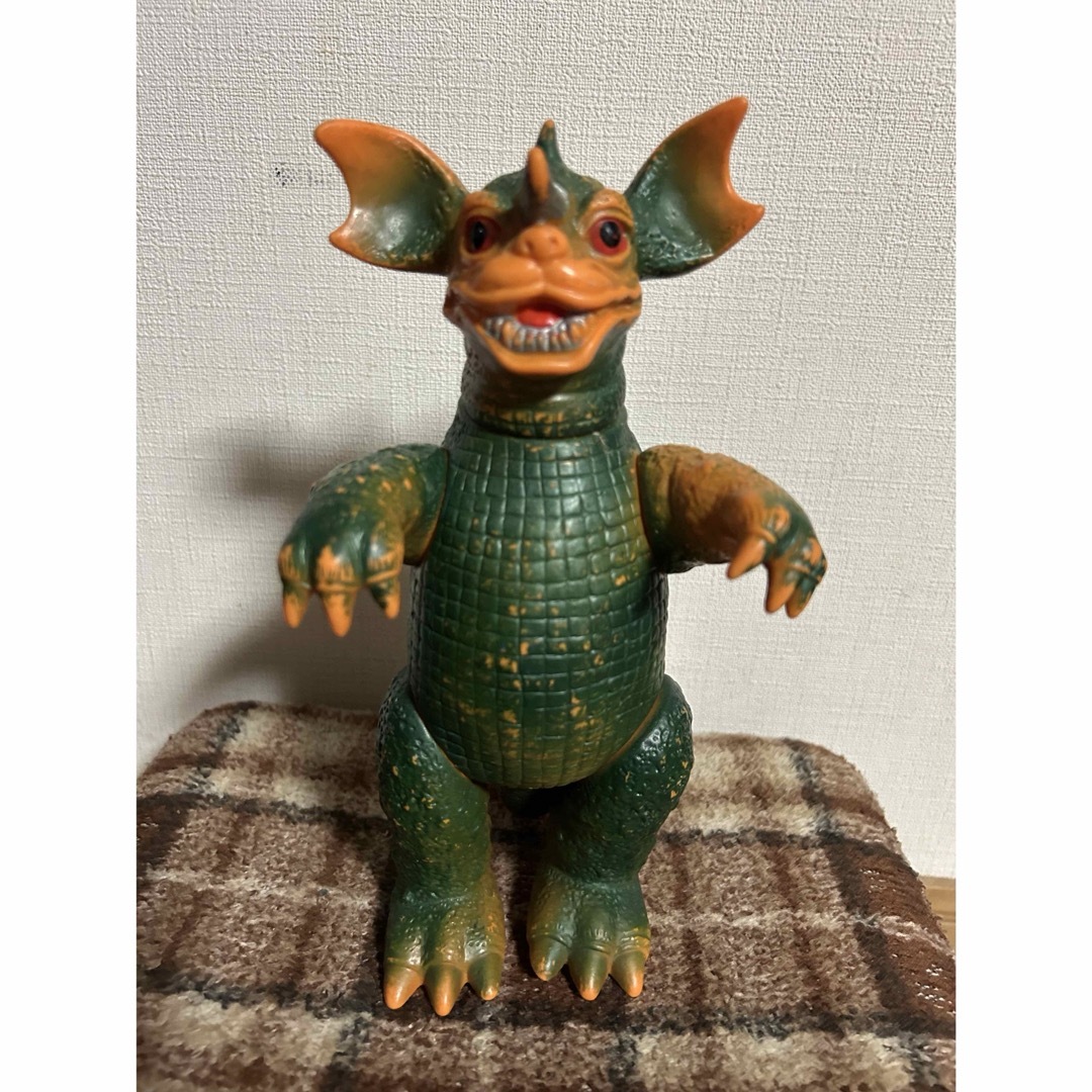 当時物 アボラス 青色発泡怪獣 ソフビ マルサン ブルマァク ブルマァク