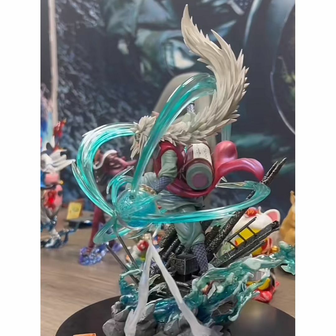 ナルト 自来也 仙人モード ガレージキット 塗装済み完成品 フィギュア